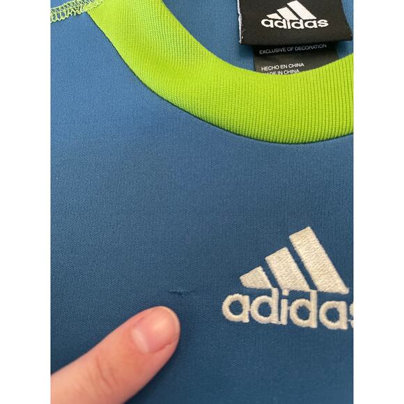 Adidas MLS Seattle Sounders XBOX 360 Live Jersey - Size Boy's Large 7 - Picture 3 of 7